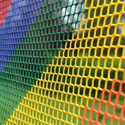 Colorful Kids Playground Climbing Net,Safety Protective Netting for Child,Large Amusement Facilities Accessories,Thickening Fence Nets for Jungle,Mesh Hammo(Size:0.5Mx1M1.64FTx3.28FT,Color:Colorful)