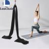 Aerial Silks Equipment for Aerial Yoga Aerial Dance Acrobatic Circus Arts 32.8 * 8.5FT Soft Durable Yoga Hammock Aerial Rig for All Skill Levels Load Capacity 440LB Black view 2