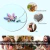 mingkejw Leaves Urn Necklace for Ashes Cremation Jewelry Stainless Steel Maple Leaf Pendant Memorial Necklaces Ash Holder for Human Pets Keepsake Jewelry for Loved Ones with Fill Tool view 3
