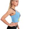 Adugen Origei Womens Saint Lucia Flag Sleeveless Workout Tops for Athletic Tank Top for Running Yoga L view 4