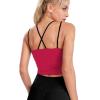 Adugen Origei Yoga Women's Performance Stretchy Saint Kitts And Nevis Flag Sports Workout Running Top Vest L view 3