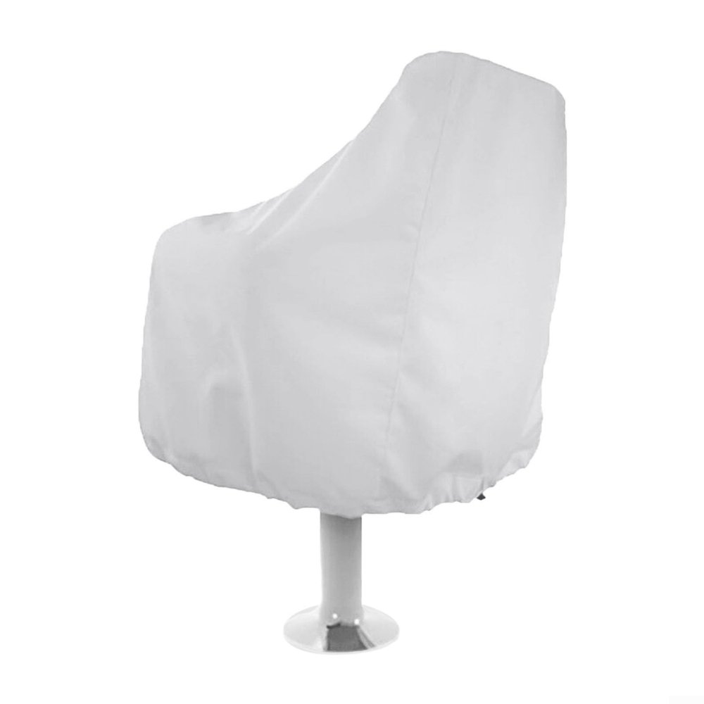 Boat Seat Cover, Replacement Boat Seat Skins, Outdoor Waterproof Pedestal Pontoon Captain Boat Bench Chair Seat Cover(65x65x120CM)