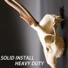 European Mount Skull Hanger, 6pcs - Euro Trophy Wall Mounts, Antler Style Skull Hooker Deer Skull Mount with Installation Kit view 4