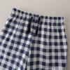 AMIMOJY Toddler Boys Baby Summer Outfit Cartoon Prints Shorts Sleeve T Shirt Tops Plaid Shorts Set Casual Knit Kid Set 2Pcs, 5T view 3