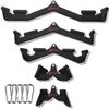 AWNOM LAT Pulldown Attachments for Cable Machines, Cable Machine Attachments for Home Gym T Bar V Bar LAT Pulldown Machines Attachments, Back Tricep Bar Strength Training Handle Grip view 1