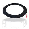 Outdoor Trampoline Padding, 6-16FT Trampoline Cover Replacement Trampoline Surround Pad Safety Guard Spring Padding,6FT,Black view 2
