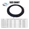 Outdoor Trampoline Padding, 6-16FT Trampoline Cover Replacement Trampoline Surround Pad Safety Guard Spring Padding,6FT,Black view 4