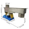 WYDDDARY 20W Electromagnetic Vibrating Feeder Shaking Feeding Machine 1T/h Direct Vibration Feeders Material Conveyors 110V view 3