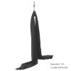 Aerial Yoga Practice Polyester Strap, Yoga Hammock Practice Equipment, for Acrobatic Dance,Air yoga, Aerial Yoga Hammock 5 meters Long (Black) view 2