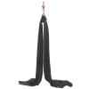 Aerial Yoga Practice Polyester Strap, Yoga Hammock Practice Equipment, for Acrobatic Dance,Air yoga, Aerial Yoga Hammock 5 meters Long (Black) view 3