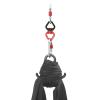 Aerial Yoga Practice Polyester Strap, Yoga Hammock Practice Equipment, for Acrobatic Dance,Air yoga, Aerial Yoga Hammock 5 meters Long (Black) view 4