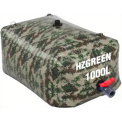 HZGREEN Water Bladder 1000L/260G Water Tank Storage Container Foldable Portable Large Capacity Soft Bag Suitable for Outdoor Easy to Carry Out