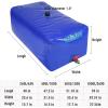 HZGREEN Water Bladder 1000L/260G Water Tank Storage Container Foldable Portable Large Capacity Soft Bag Suitable for Outdoor Easy to Carry Out view 2