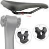 Bike Seatpost Clamp For Carbon Saddle Rails Adapter Oval Round Clip, 77mm/79mm Bicycle Seat Tube Clamp, Seat Post Tube Clip With Install Screws (7x7mm) view 2