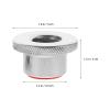 POPETPOP 1pair Barbell Self-Locking Nut Dumbbell Locking Collars for Secure Weightlifting Easy Installation Wear-Resistant Cast for Home Gym Equipment view 3