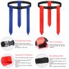 2PCS Flag Football Belts,Adjustable Flag Football Set with Belt and Flags for Kids Youth and Adults Training Equipment Capture the Flag Rugby Football Flags for Players Competition view 2