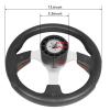 Spaorcco 12.5" Wood Grain Boat Steering Wheel Anti-Slip 3/4 Inch Axle Marine Steering Wheel Adapter for Seastar and Verad, etc. for Marine Boats, Vessels, Yacht, Pontoon Boat view 3