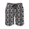 Math Number Pi 3.14 Mens Swim Trunks with Mesh Liner Quick Dry Beach Shorts Funny Swimwear with Pockets XL view 2