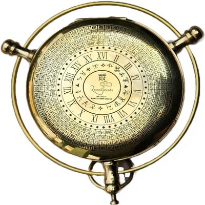 Antique Nautical world Unique Design Brass Compass Gift, Travel Adventure Present for Cult Movie Lover, Standard Compass for Home, Office, Garden