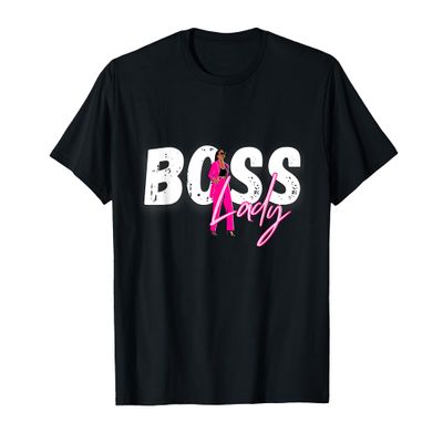 African American Boss Lady Woman T-Shirt