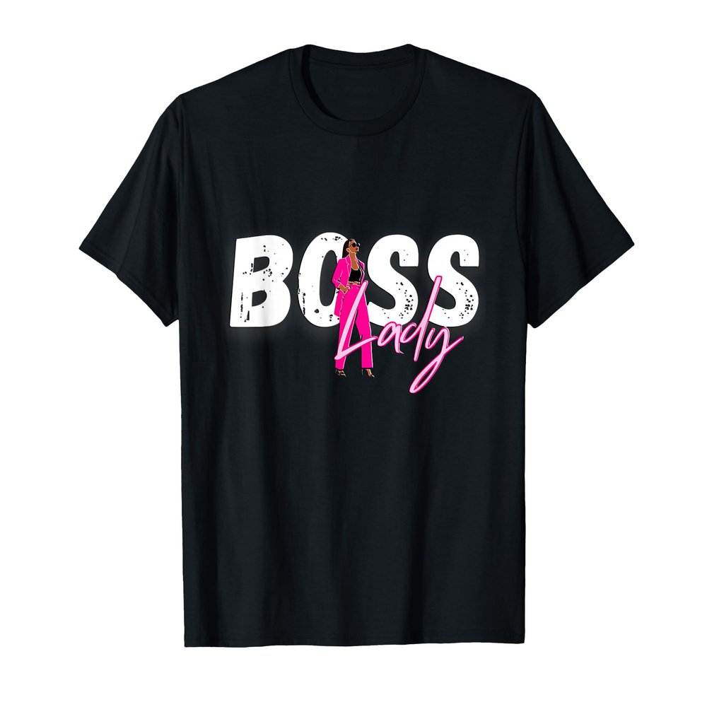African American Boss Lady Woman T-Shirt