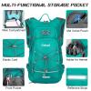 Hydration Backpack,Lightweight Hiking Backpack with 2L Water Bladder,Insulation Water Backpack for Men Women,Hydration Pack for Biking, Running, Festival,Camping view 3