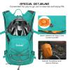 Hydration Backpack,Lightweight Hiking Backpack with 2L Water Bladder,Insulation Water Backpack for Men Women,Hydration Pack for Biking, Running, Festival,Camping view 4