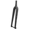 DHNCBGFZ Gravel Road Bike Fork 700C Carbon Fiber Rigid Fork Thru Axle 12X100mm Disc Brake Hard Fork 1-1/8 1-1/2'' Straight/Tapered Tube Front Fork(Matt Black,Taper Tube) view 1
