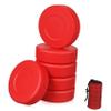 BELLIFFY 6pcs Hockey Balls Soft Hockey Pucks for Training Ice Field Pucks Bright Colors Bulk Pack view 1