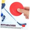 BELLIFFY 6pcs Hockey Balls Soft Hockey Pucks for Training Ice Field Pucks Bright Colors Bulk Pack view 3