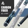 KONLLEN Carbon Fiber Pool Cue  58" Low Deflection Performance Cue for Players Upgrading from Standard Cues, Improved Control & Consistency, 12.5mm Tip, Pro Taper view 2