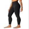 CRZ YOGA Butterlift Workout Leggings 25" - High Waisted Pilates Gym Athletic Womens Yoga Pants Buttery Soft Black Small view 1
