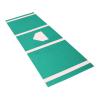 MOONACE Portable Foldable Baseball Pitching Mat - Tear-Resistant Training Baseball Mat for Softball DrillHeavy Batting Matt for Indoor/Outdoor Use12' x 6'/10' x 3.8',Red/Green(RED,12' x 6') view 2