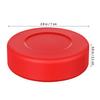 BRIGHTFUFU 6pcs Matte Hockey Pucks Soft Street Hockey Balls with Mesh Bag Durable PVC Material for Ages and Skill Levels view 2