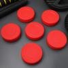 BRIGHTFUFU 6pcs Matte Hockey Pucks Soft Street Hockey Balls with Mesh Bag Durable PVC Material for Ages and Skill Levels view 4