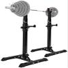 QZQHNYJ Large Abdominal Muscle Equipment Dumbbell Bench Barbells Squat Rack Stand,Height Adjustable Home/Gym Dumbbell Rack,Heavy Duty Sturdy Steel Fitness Squ view 1