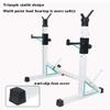 QZQHNYJ Large Adjustable Squat Rack Stands Multifunction Barbell Bench Press - Portable Weightlifting Dumbbell Racks,for Home Gym Strength Training Stand Fitn view 4