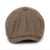 Kids Boys Wool Newsboy Cap - Vintage Tweed Flat Beret Cabbie Hat for Toddler Boys Girls Pageboy(for 4 to 9 Years) view 2