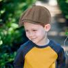 Kids Boys Wool Newsboy Cap - Vintage Tweed Flat Beret Cabbie Hat for Toddler Boys Girls Pageboy(for 4 to 9 Years) view 4