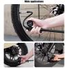 beisup Bike Pump for Mountain Bike, Road Bike, E-Bike, Motorcycles - Portable Bicycle Tire Pump - High Pressure 300 Psi Air Pump with Gauge Fits Schrader & Presta valves view 3