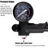beisup Bike Pump for Mountain Bike, Road Bike, E-Bike, Motorcycles - Portable Bicycle Tire Pump - High Pressure 300 Psi Air Pump with Gauge Fits Schrader & Presta valves view 4