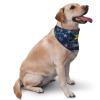 Bahamas Bahamian Flag Rose Flower Dog Scarf Pet Bandana Cat Pet Bibs view 2