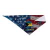 Bahamas Bahamian Flag Rose Flower Dog Scarf Pet Bandana Cat Pet Bibs view 4