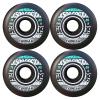 ZYANLING Inline Skate Wheels Outdoor & Indoor 4 Pack 78mm 80mm 85A Roller Hockey Wheels w/Bearings Roller Skate Wheel Replacement view 1