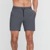 Maiyifu-GJ Mens Athletic Workout Shorts Elastic Waist Quick-Drying Running Shorts Casual Summer Hiking Short Pants Activewear (Grey,Large) view 2