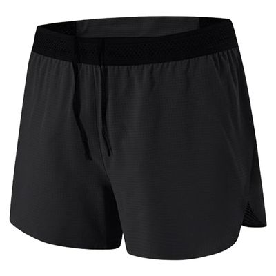 Maiyifu-GJ Men's Running Shorts Lightweight Gym Athletic Workout Shorts Casual Breathable Training Short Pants with Pockets (Black,Medium)