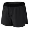 Maiyifu-GJ Men's Running Shorts Lightweight Gym Athletic Workout Shorts Casual Breathable Training Short Pants with Pockets (Black,Medium)