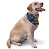 Grenada Grenadian Flag Rose Flower Dog Scarf Pet Bandana Cat Pet Bibs view 2