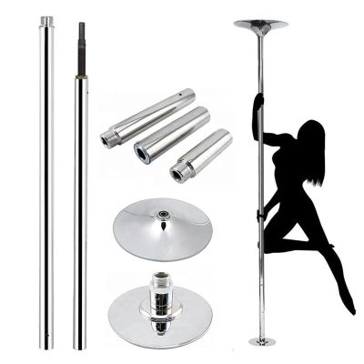 Height-Adjustable Pole Dancing Pole Rotating Fixed Dual-use Without Drilling 45 Mm Home Portable Dance Room