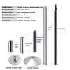 Height-Adjustable Pole Dancing Pole Rotating Fixed Dual-use Without Drilling 45 Mm Home Portable Dance Room view 4